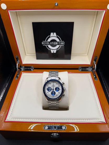 SPEEDMASTER MOONWATCH SILVER SNOOPY AWARD 50TH ANNIVERSARY