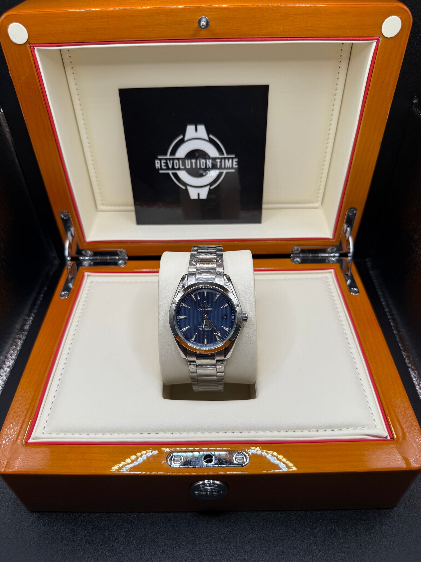 SEAMASTER AQUA TERRA BLU